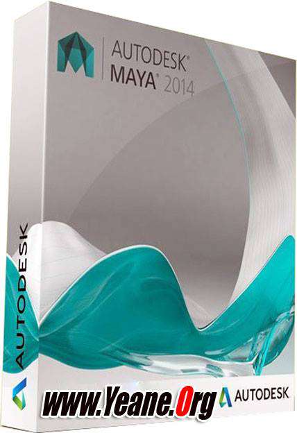 Autodesk Maya 2014 به‌رنامه‌+كراك